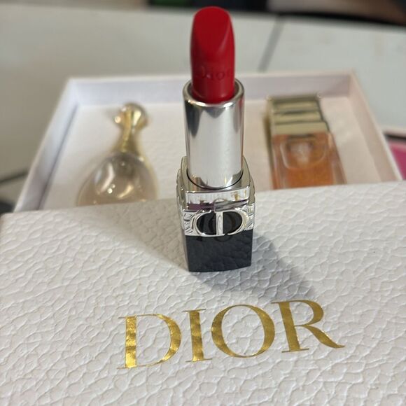 DIOR Discovery Set Prestige Serum jadore Rouge 999 Lipstick NEW GIFT BOX $470 - Picture 7 of 11